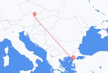 Vols de Çanakkale, Turquie pour la Vienne, Autriche
