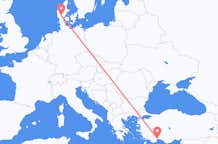 Flights from Antalya to Billund
