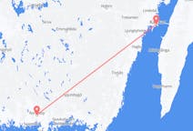 Vols depuis la ville de Kalmar vers la ville de Ronneby