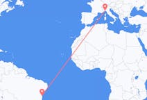 Flyreiser fra Ilhéus, Brasil til Genova, Italia