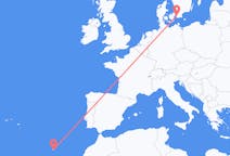 Loty z Malmö do Funchal