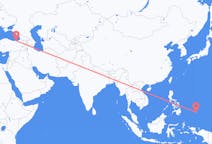 Flyg från Koror, Palau till Trabzon, Turkiet