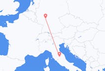 Flights from Frankfurt to Perugia