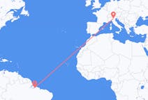 Flyreiser fra Belém, Brasil til Verona, Italia