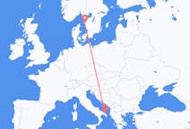 Flights from Brindisi, Italy to Gothenburg, Sweden
