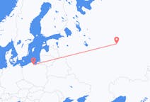 Fly fra Kirov til Gdańsk