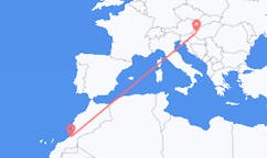 Flights from Guelmim, Morocco to Hévíz, Hungary