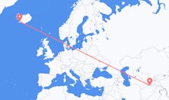 Vluchten van Termez, Oezbekistan naar Reykjavík, IJsland