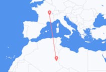 Flights from Illizi, Algeria to Lyon, France