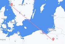 Flights from Szymany, Szczytno County in Poland to Gothenburg in Sweden