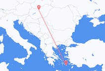 Fly fra Budapest til Astypalaia