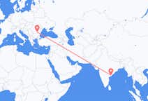 印度出发地 拉贾蒙德里飞往印度目的地 布加勒斯特的航班