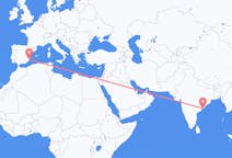 Flyrejser fra Visakhapatnam, Indien til Alicante, Spanien