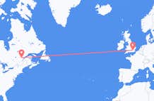 Flyrejser fra Saguenay til London