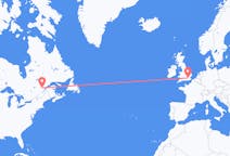 Voli da Saguenay, Canada a Londra, Inghilterra