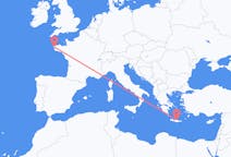 Flights from Brest to Heraklion