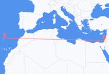 Flyreiser fra Tel Aviv, Israel til Vila Baleira, Portugal