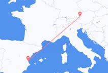 Flyreiser fra Valencia, til Salzburg