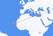 Flights from Sal in Cape Verde to Gazipaşa in Turkey