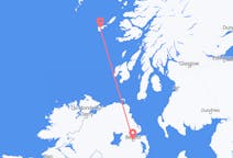 Flyrejser fra Tiree, Skotland til Belfast, Nordirland