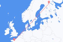 Loty z miasta Kuusamo do miasta Rennes