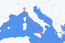 Flug frá Genúa, Ítalíu til Catania, Ítalíu
