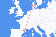 Flyrejser fra Vesterland, Tyskland til Barcelona, Spanien