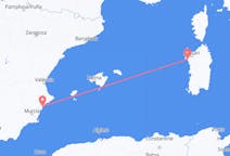 Flyreiser fra Alghero, Italia til Alicante, Spania