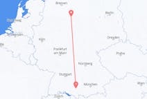 Flyreiser fra Hannover, Tyskland til Memmingen, Tyskland