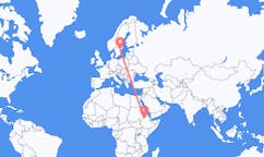 Flights from Gondar to Norrköping