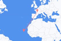 Flyrejser fra Praia, Kap Verde til Limoges, Frankrig