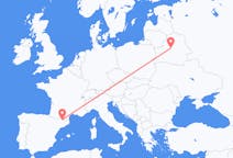 Flights from Andorra la Vella, Andorra to Minsk, Belarus