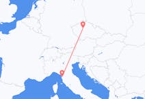 Flyrejser fra Prag til Pisa