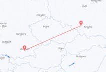 Flyg från Katowice, Polen till München, Tyskland