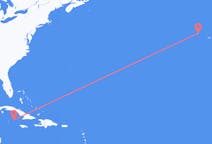 Flights from Cayman Brac, Cayman Islands to Flores Island, Portugal