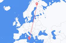Flights from Valletta to Rovaniemi