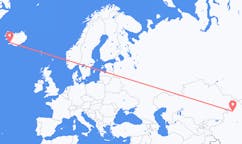 出发地 中国克拉玛依市目的地 冰岛雷克雅维克的航班