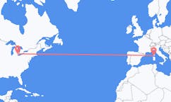 Flyreiser fra Windsor, Canada til Figari, Frankrike