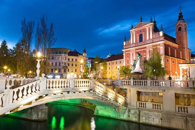 Ljubljana - Visite de la capitale verte européenne / groupe partagé au départ de Koper