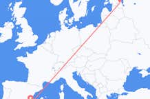 Flights from Alicante to Tartu