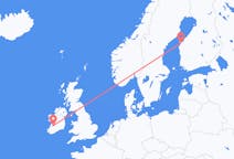 Flyreiser fra Shannon, til Vasa