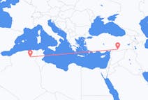 Flyreiser fra Biskra, Algerie til Sanliurfa, Tyrkia