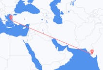Flüge von der Stadt Jamnagar in die Stadt Chios