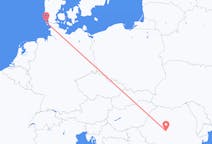 Flug frá Westerland, Þýskalandi til Sibiu, Rúmeníu
