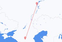 Flights from Ulyanovsk, Russia to Mineralnye Vody, Russia