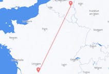 Flyreiser fra Maastricht, Nederland til Brive-la-gaillarde, Frankrike