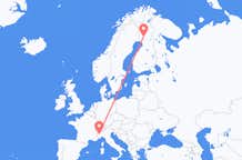 Flyreiser fra Torino, til Rovaniemi