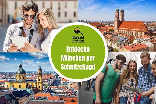 City game scavenger hunt Munich - city tour independiente I tour de descubrimiento