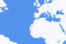 Flights from Bissau to Santiago del Monte