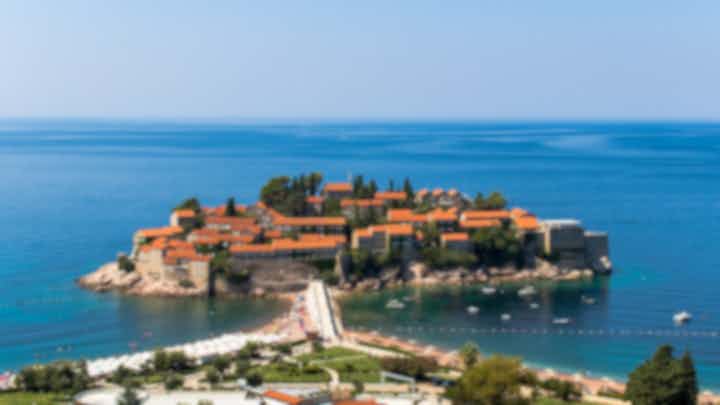 Best luxury holidays in Budva, Montenegro